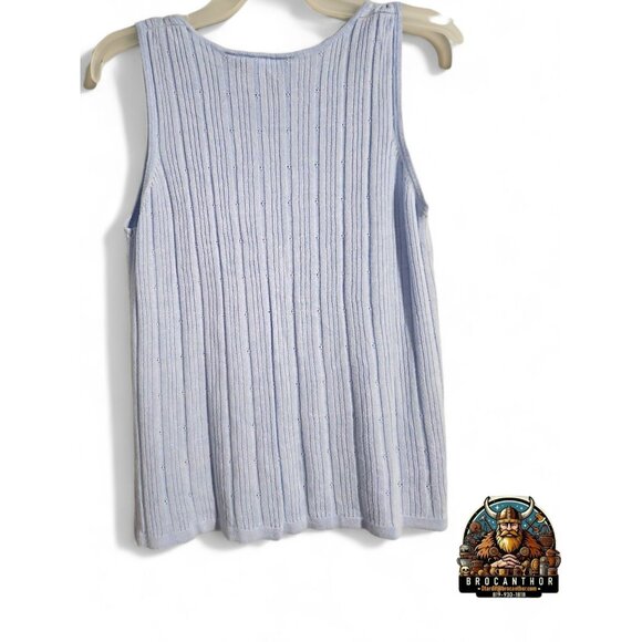 VINTAGE Gloria Vanderbilt sleeveless top - Picture 4 of 4